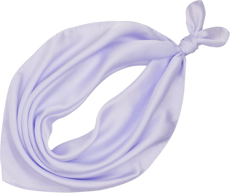 vimate Head Scarf for Women Hair 27'' Square Satin Silk Feeling Bnadana Neck Scarf Handbag Accessories Etc - Image 3